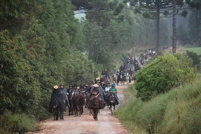 Riomafra   será  novamente passagem de tropeiros