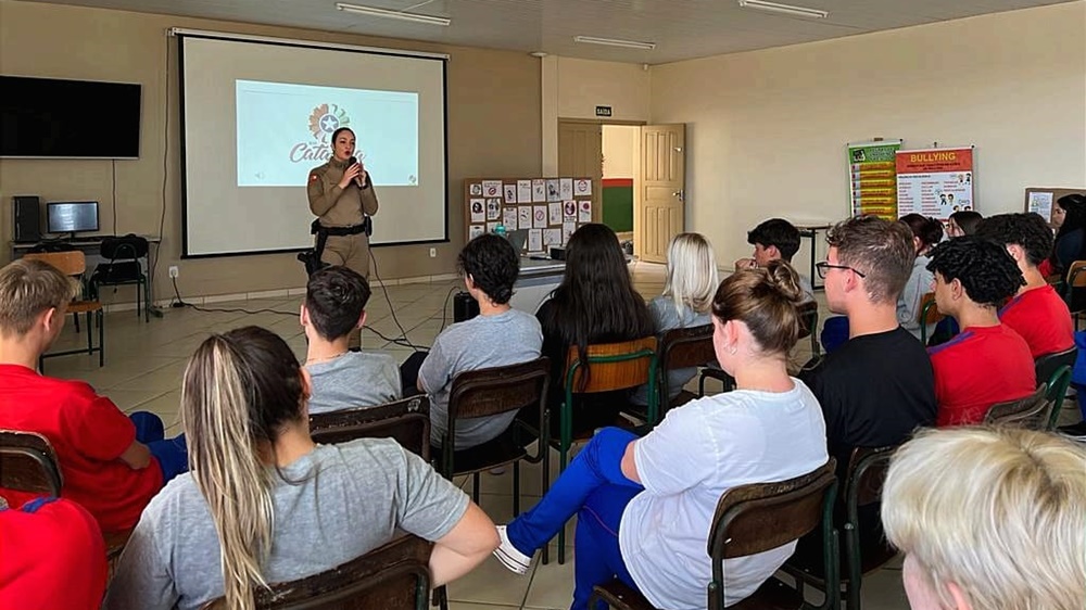 Projeto Protetores do Lar: PM de Mafra inicia ciclo de Palestras nas escolas