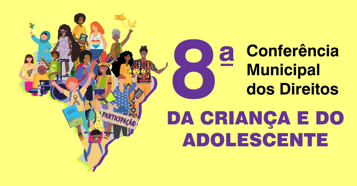 Participe da 8ª Conferência Municipal dos Direitos da Criança e do Adolescente de Rio Negro