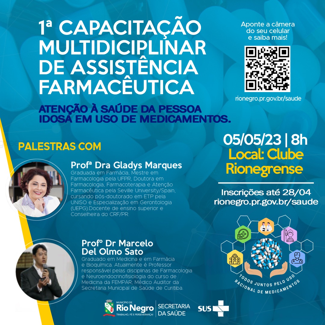 Rio Negro realizará evento regional no Dia Nacional do Uso Racional de Medicamentos