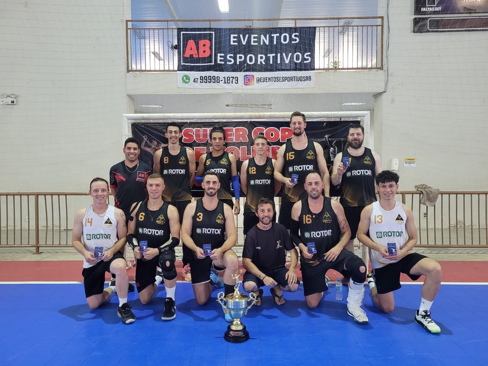 Equipe da SMEL-RN participou da Super Copa Masculina de Voleibol em Canoinhas